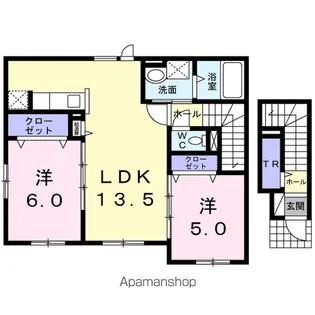 ジャスティ【2階】の間取り